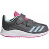 adidas Fortarun Cf Comfortable Non-Slip Durable Low-Top Walking Shoes Baby Shoes Black BY8979