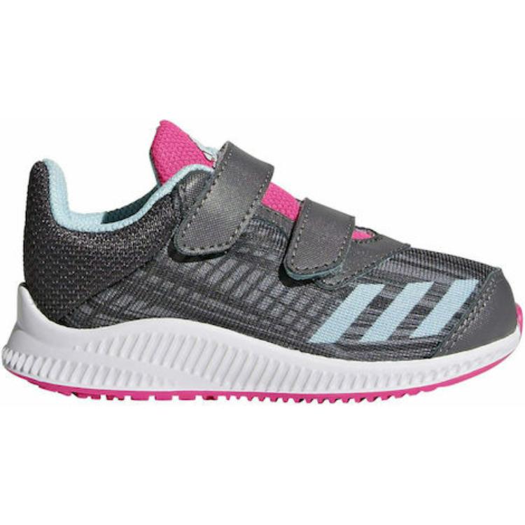 adidas Fortarun Cf Comfortable Non-Slip Durable Low-Top Walking Shoes Baby Shoes Black BY8979