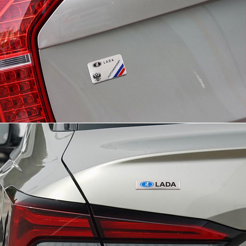 LADA Autoaufkleber & Metalllogos zur Dekoration & zum Abdecken von Kratzern