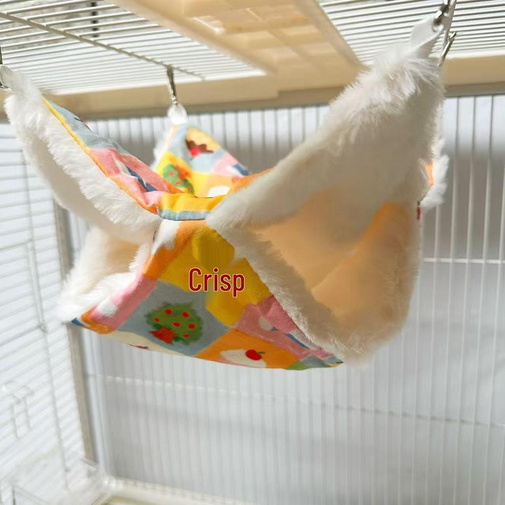 Cozy Hanging Cotton Nest for Hamsters and Squirrels