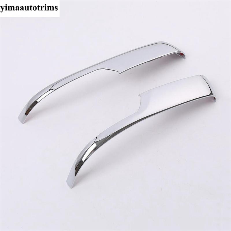 ABS Chrome Rearview Mirror Rubbing Strip Cover Kit Trim Accessories Exterior For Toyota Land Cruiser Prado FJ150 150 2010 -