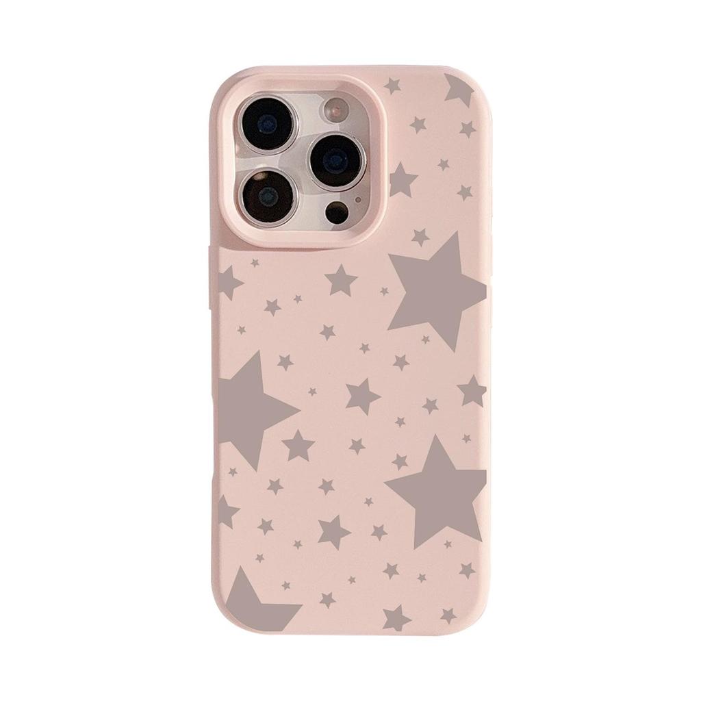 Gray Star Phone Case for Apple iPhone