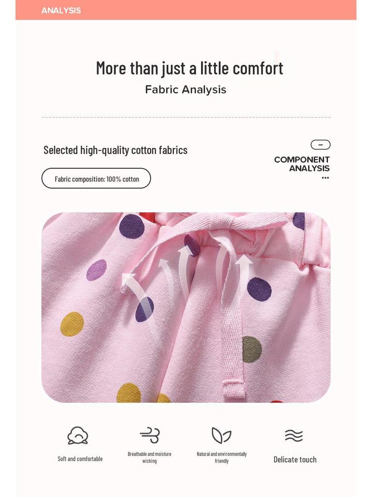 Little Maven Summer Shorts: Cute, Sweet Style Pants for Baby Girls