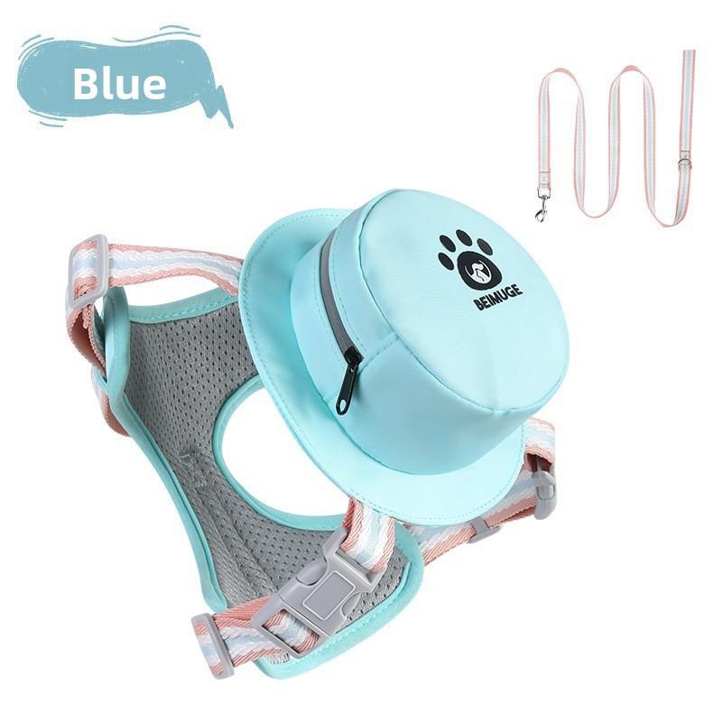 Zaino Cane Cartone Animato Con Guinzaglio Per Viaggi All'aperto Animali Domestici E Accessori Per Animali Domestici