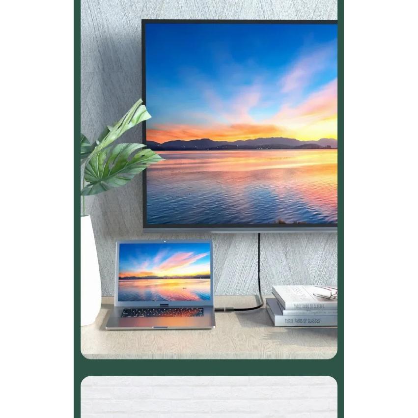 DP To HDMI Adapter DisplayPort To HDMI High-Definition Video Converter with 4K60Hz/4K30Hz/1080P Multi-Resolution forMost Devices