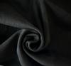 Washed Water Solid Canvas Handmade Canvas, Washable, Colorfast, Thick, Fabric, Cotton, Crafts, (Black, 2m)