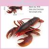 Pvc Childrens Marine Animal Model With Realistic Lobster Design For Educational Decor