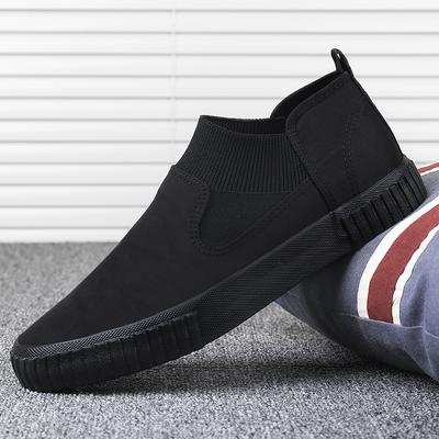 Pánské látkové boty Plátěné trendy ležérní boty Boty s plochou podrážkou Síťované boty Pánské trendy boty