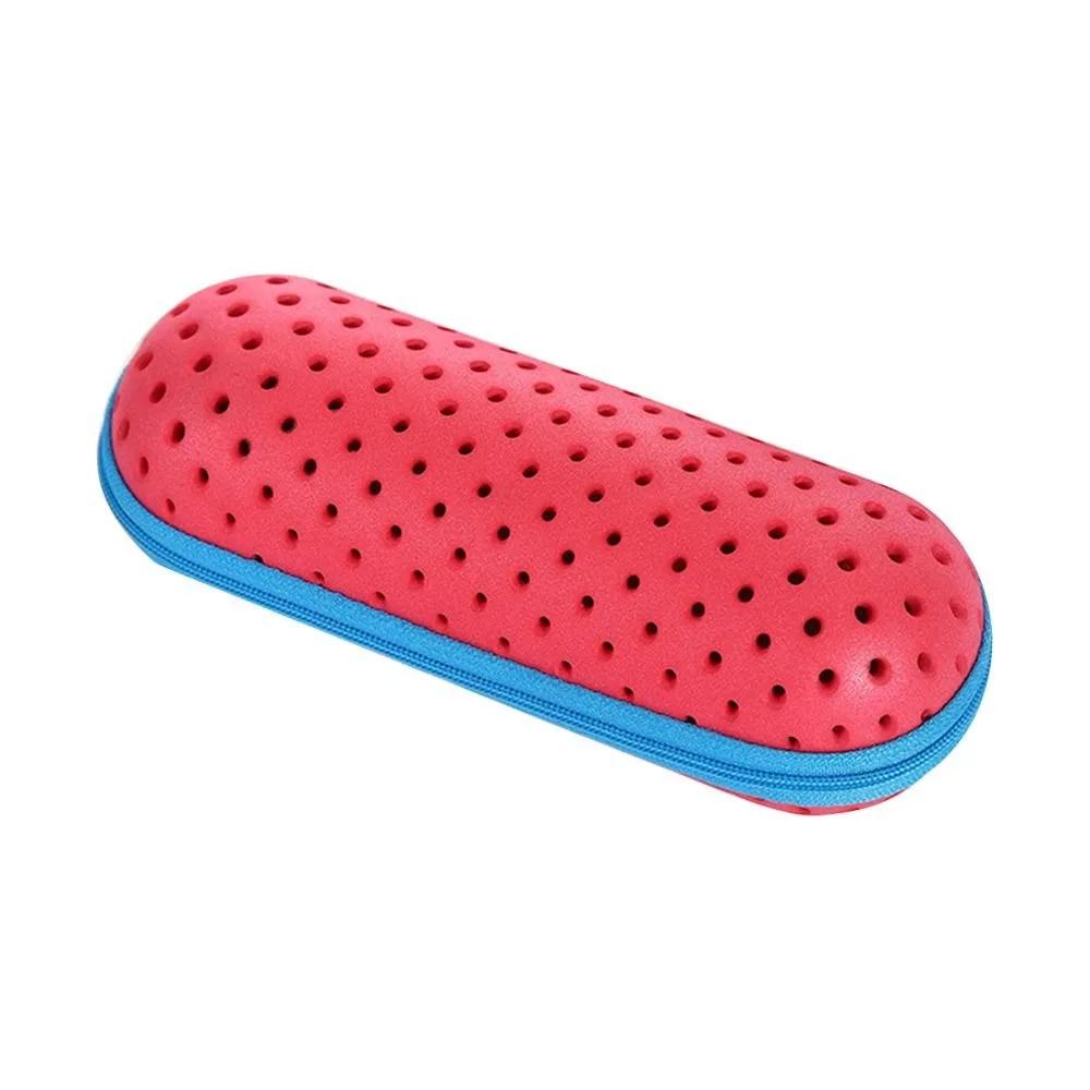 EVA Schwimmbrillen Aufbewahrungsbox Schutzhülle Weiche Brillenbox Schwimmausrüstung Atmungsaktiver Augenschutz Studenten