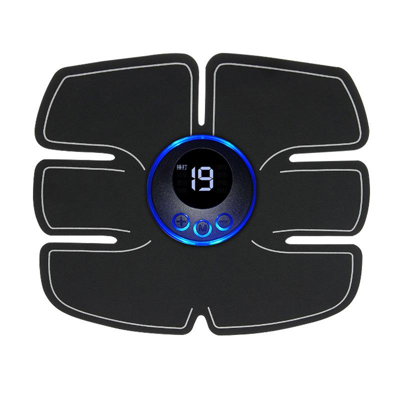 USB Rechargable Smart Wireless Muscle Massage Fitness Trainer Abdominal Training Electric Body Slimming Massager