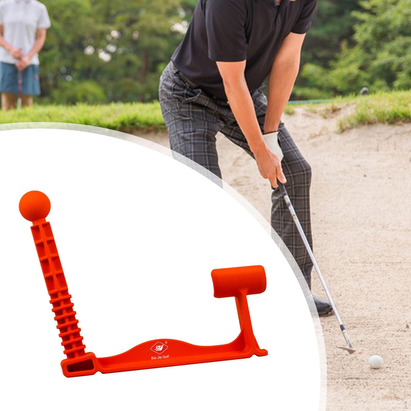 

144 ° Golf Swing Aid, Movement, Strong, Lightweight Training Aid for оранжевый