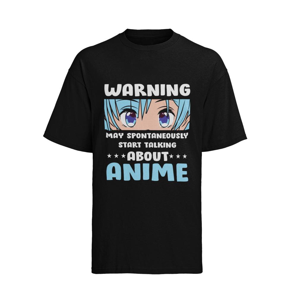 

Funny-Anime-Talk-About-Anime Cosplay Fan Herren Shirt Baumwolle 4XL