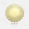 50/100/200pcs Lace Paper Doilies Round Disposable Decorative Paper Placemats Hollow Flower Absorbing Papers for Cakes Desserts