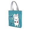 [Kusuguru Japan] Tote Bag, Japanese Pattern, Green