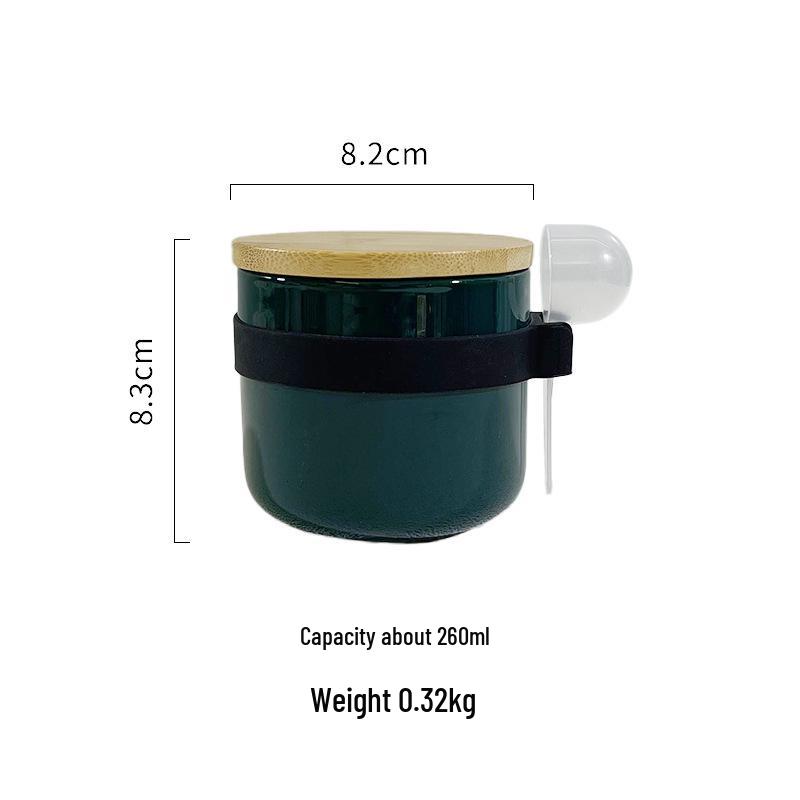 Nordic Ceramic Grain and Cereal Kitchen Storage Jar