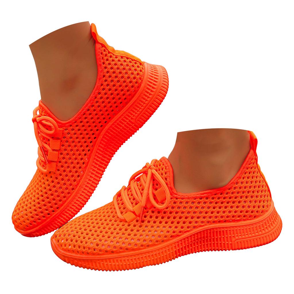 Women's Mesh Lace Up Lightweight Running Shoes Stylish Casual Soft Soled And Outdoor Sports Shoes Women's Sneaker Boots