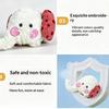 Pet Chew Toy Cartoon Animal Design Bite-Resistant Plush Toy with Sounding Device Interactive Tug-of-War Toy