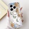 For Infinix Hot 40 40i 40Pro Beautiful Bow Rose Painting Phone Case For Infinix Hot40 40 Pro 40i Soft Silicone Shockproof Cases