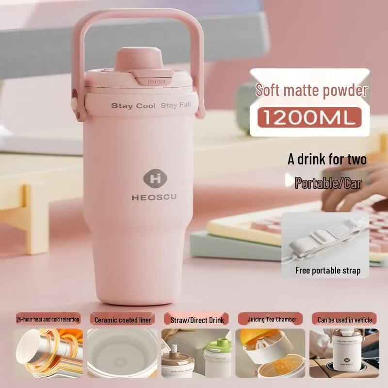 Titanium Jumbo Insulated Mug
