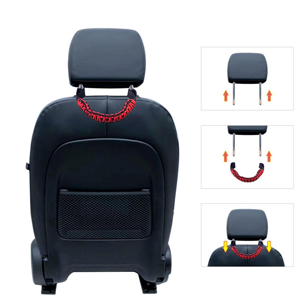 Headrest Grab Handle Universal Rear Seat Grab Handle Safety Grip Handle Car Accessories Effortlessly Enter & Exit Car