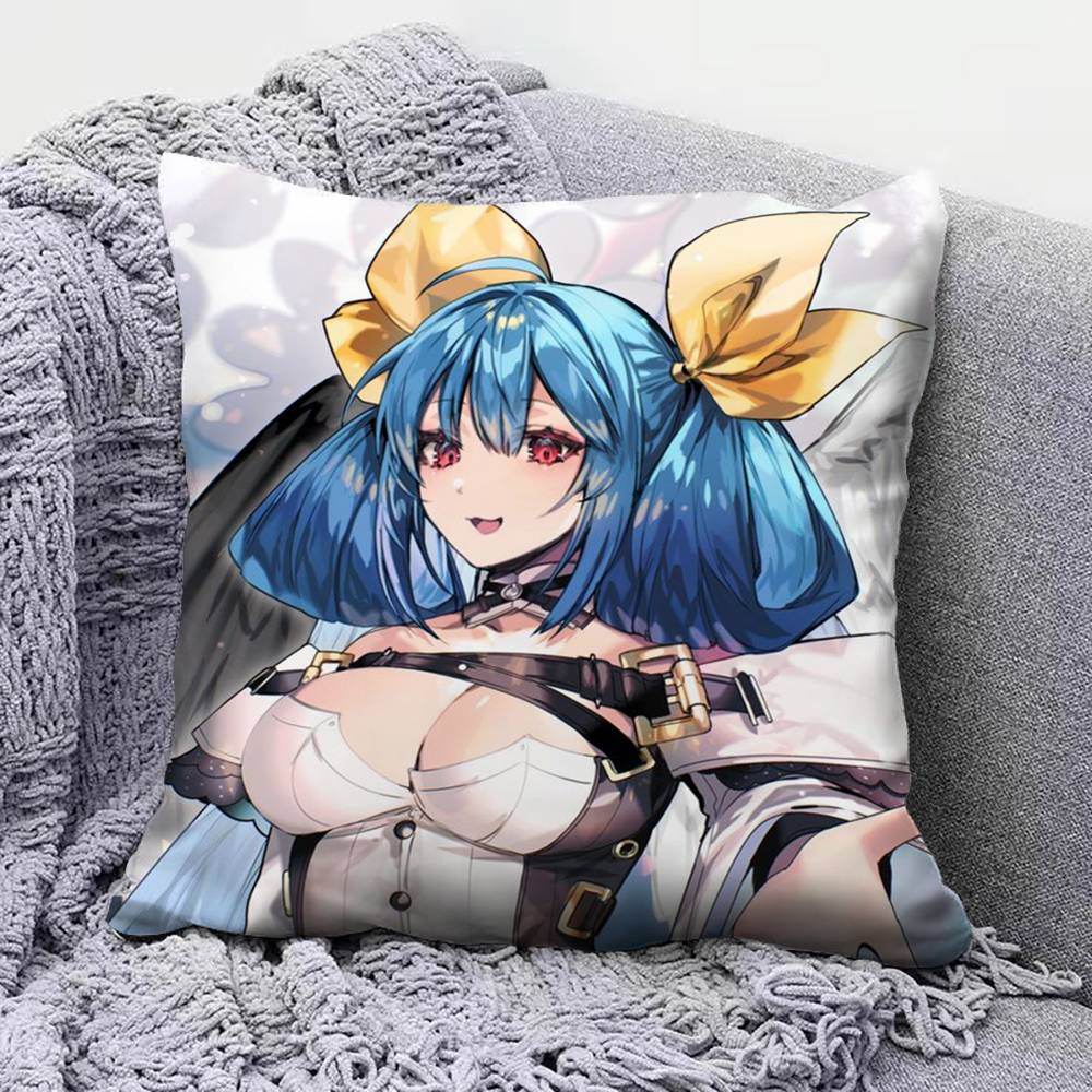 Dizzy Game Anime Girl Home Sofa Cushion Covers And Aecorative Custom Pillow Covers