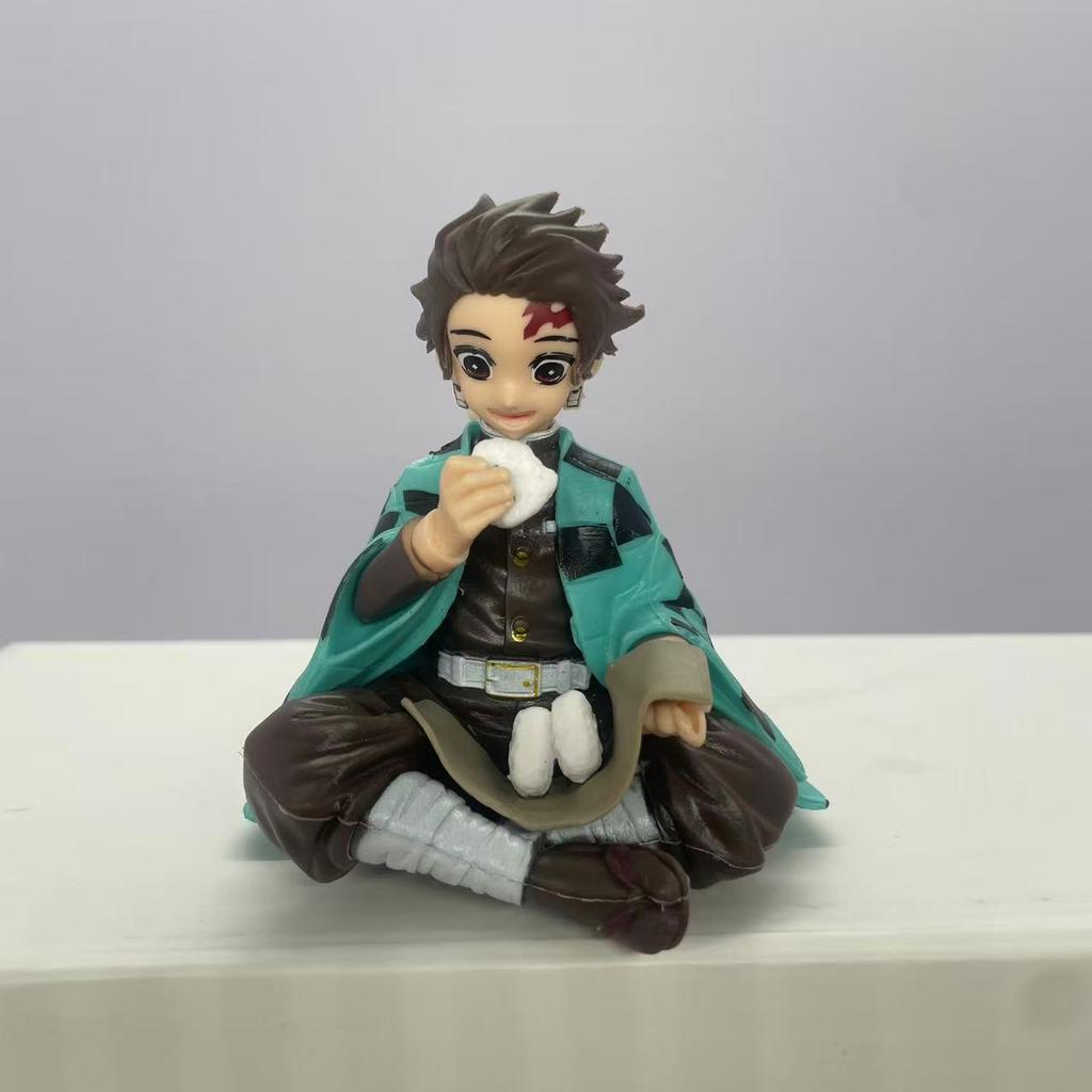 Anime Demon Slayer Action Figures Tanjirou Tomioka Giyuuzenitsu Kochou Nezuko Anime Figure Collect Kid Doll Toys For Children Dd