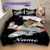 Custom Textile Air Adventure Bedding 3 Piece Set HD Print Duvet Cover Pillowcases for Teens Adult Bedroom Decoration
