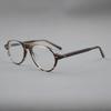 Vintage Men's Pilot Glasses Acetate Frame Korean Style Fashionable Clear Black Frame Luxury Design High-end Fake Glsses Women