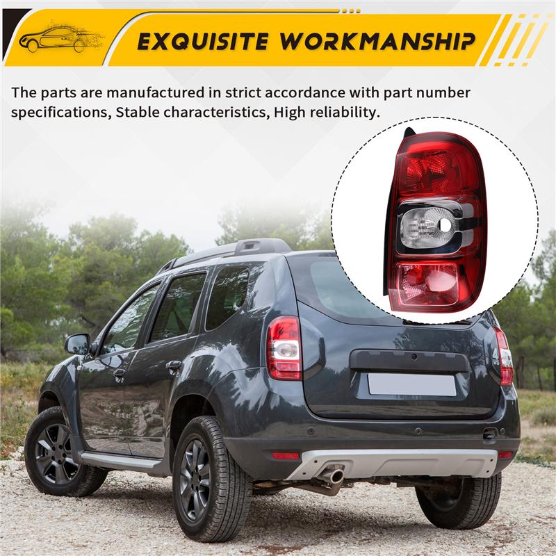 Left Rear Tail Light Brake Light Signal Light For Car For Renault Dacia Duster 2013-2017 Model Number 265553627R Right