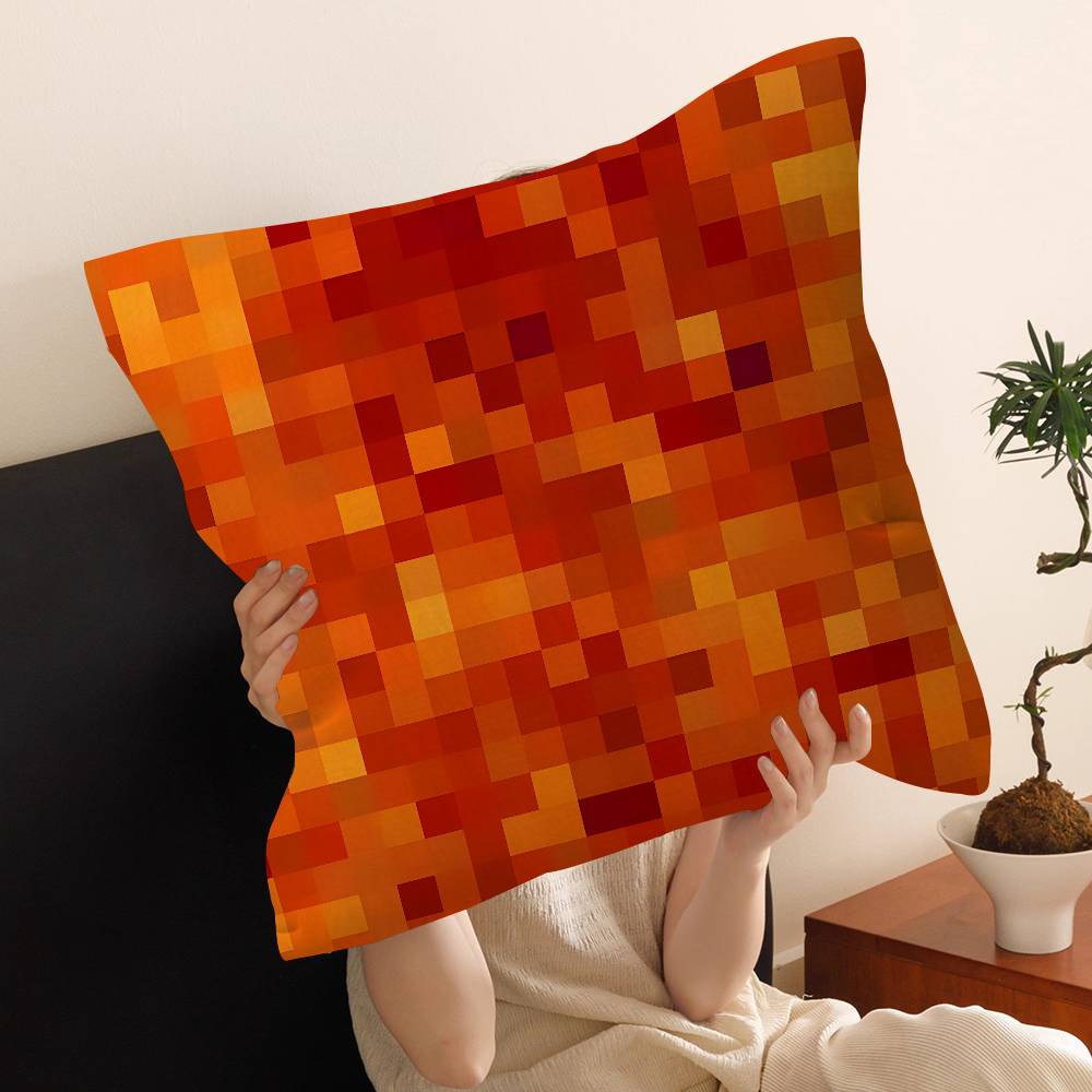 Mosaic pixel Pillowcases Home Bedding Decorative Pillow Cover Wedding Super Soft Pillow Case