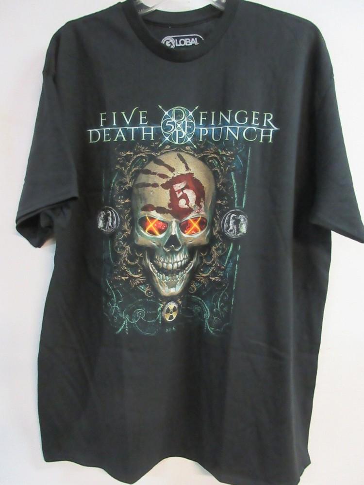 FIVE FINGER DEATH PUNCH OFFICIAL MERCH 2022 BAND CONCERT MUSIC SHIRT EXTRA LARGE Unisex T-Shirt XXXXL