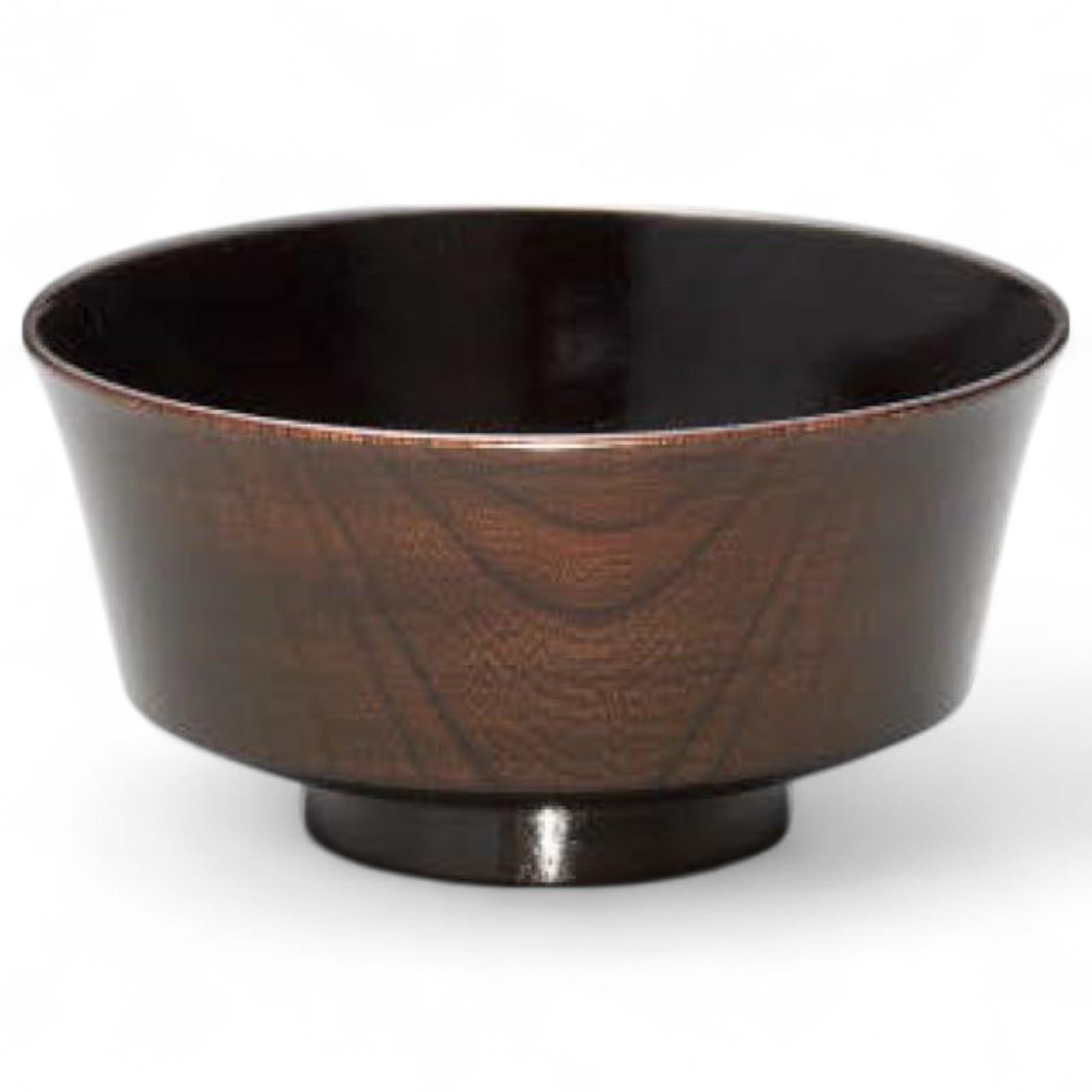

Lacquerware Tea Made in Japan J-kitchens Bowl, Wooden, Hand-Painted, PID-528565,
