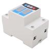 Over Under Voltage Protector Current Limit Din Rail Adjustable 2 Display Self Resetting Protective