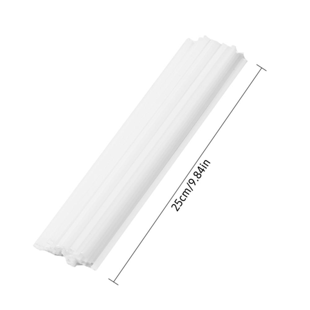 50PCS Double-Strand Round Plastic Welding Rods 25CM Low Density Welding Rods  For Car Bumper Repair