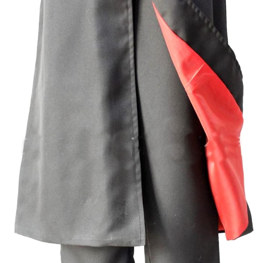 [SCGEHA] Gakuran Cosplay Long School Uniform Costume for Halloween, 3 Sizes Available, Includes 2 Balloons (L)