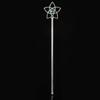 Sparkling Metal Wand with Rhinestone Detailing Eye-Catching Star Head Slim