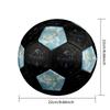 Ronaldo's Golden Ronaldo Tribute Size 5 Football Machine-Stitched Indoor/Outdoor Universal Football Ideal for Soccer Enthusiasts