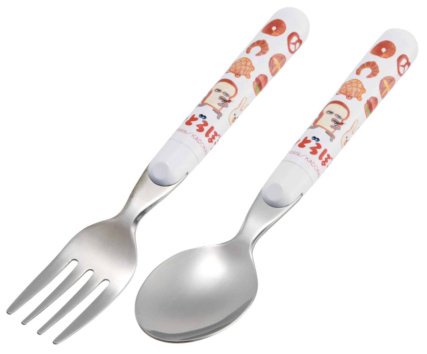 

Skater Spoon and Fork Cutlery Dishwasher Made in Bread Set, Safe, Japan, Thief, SFR1-A