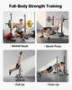 VEVOR Power Cage Squat Rack, Home Gym Power Rack with Adjustable Height & Width