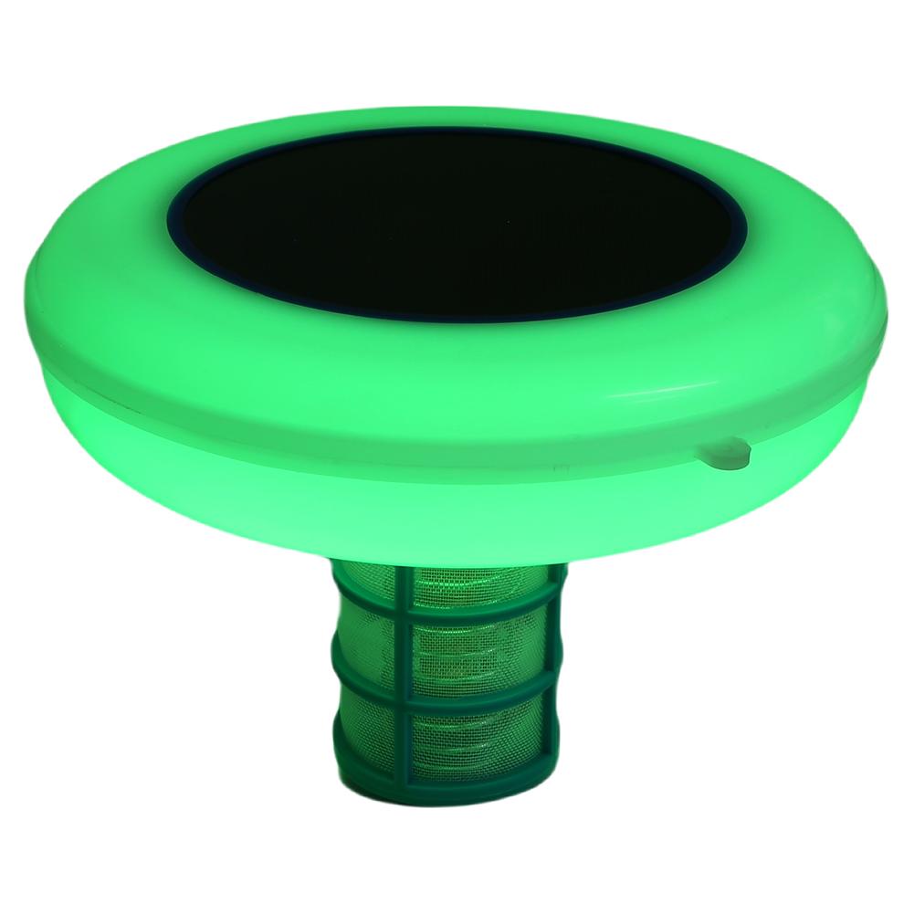 

Solar Powered Pool Ionizer 7-Colored LED Light Copper Pool Ionizer Pool Cleaning Purifier for Above Ground Pool Up To 35.000 Gal China Mainland