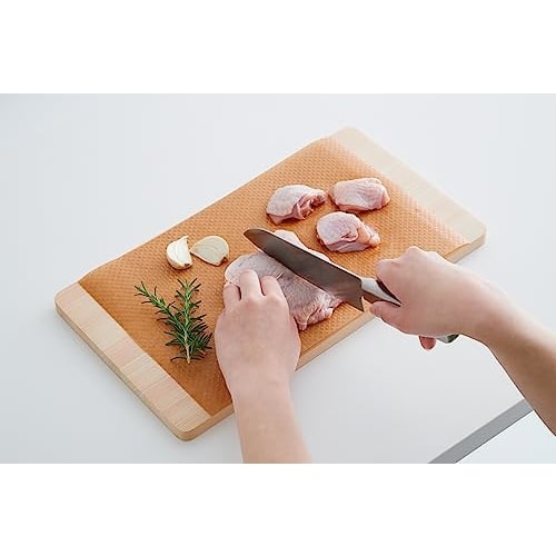 R(R) Cutting Board Sheets (Can Also Be Used As Frying Pan Sheets) Refill Set of 3, 22.5 X 300cm, Paper Material, Heat Resistant Up To 250C, GK-022-3