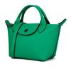 Longchamp Silver Hardware Leather Shoulder Crossbody Tote Bag Women Bags Green 1500987249