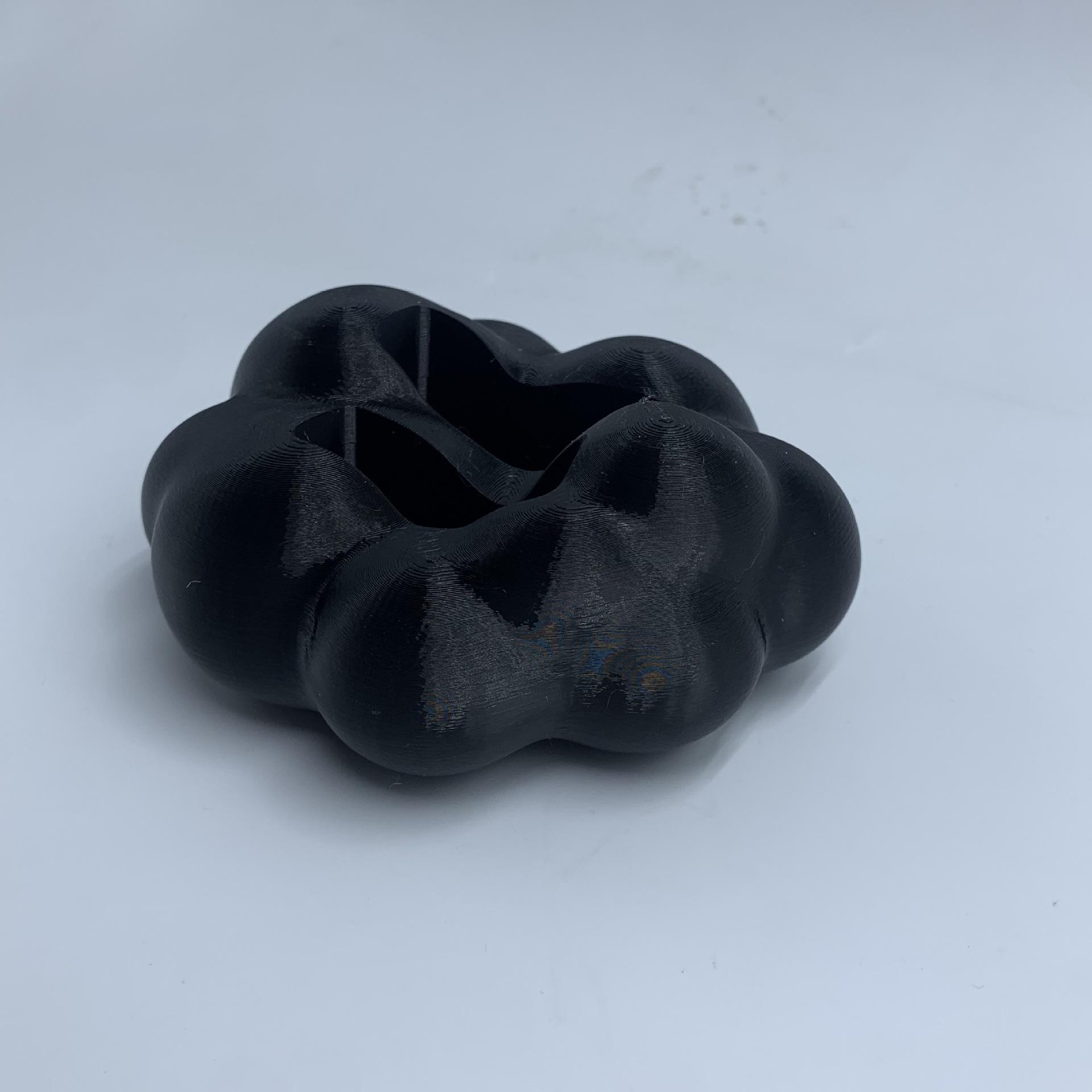 

1pc Creative Modern Cloud-shaped Remote Control Base Stylish Home Organizer And Desktop Decor Suitable For TV/DVD чёрный