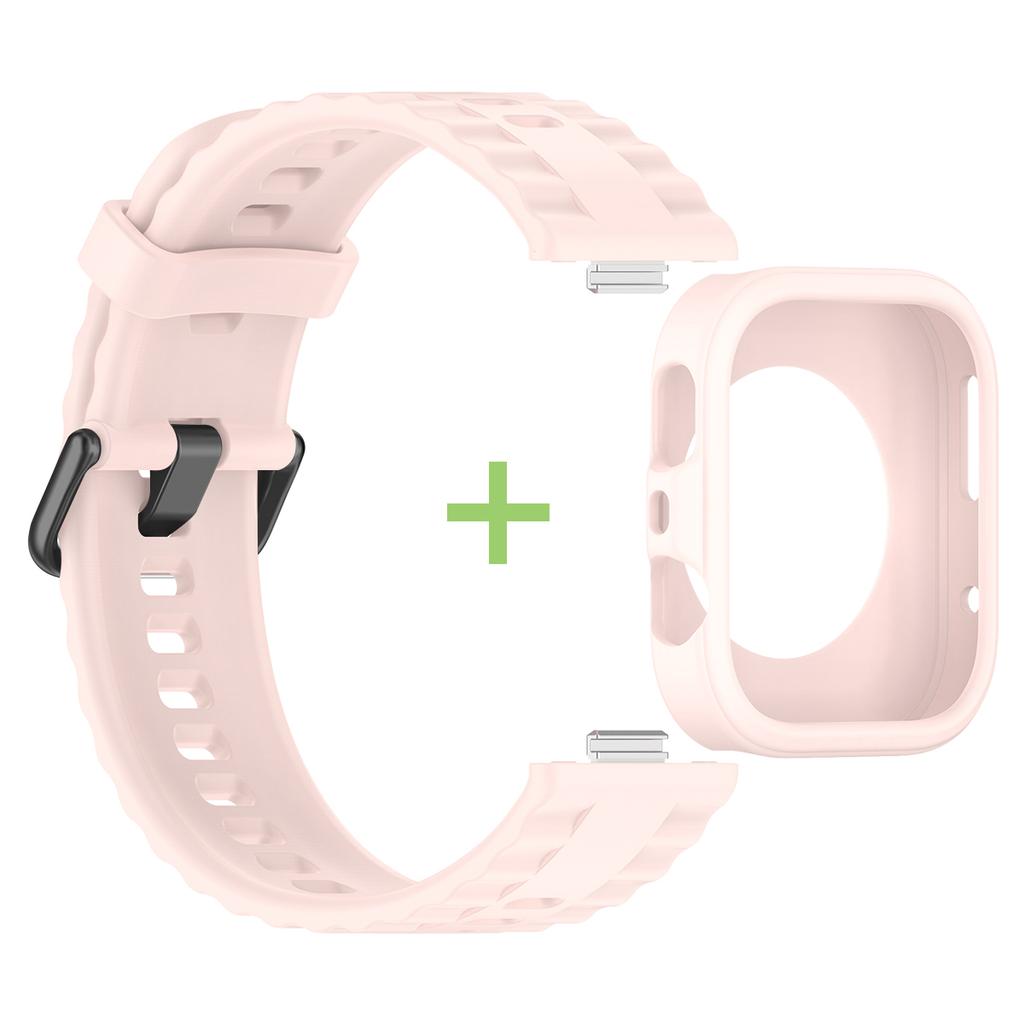 Silicone Strap+Protective Case For Huawei Watch Fit 4 Fit4 Pro Smartwatch Protector Soft Shell Bumper Cover Huawei Watch Fit4Pro