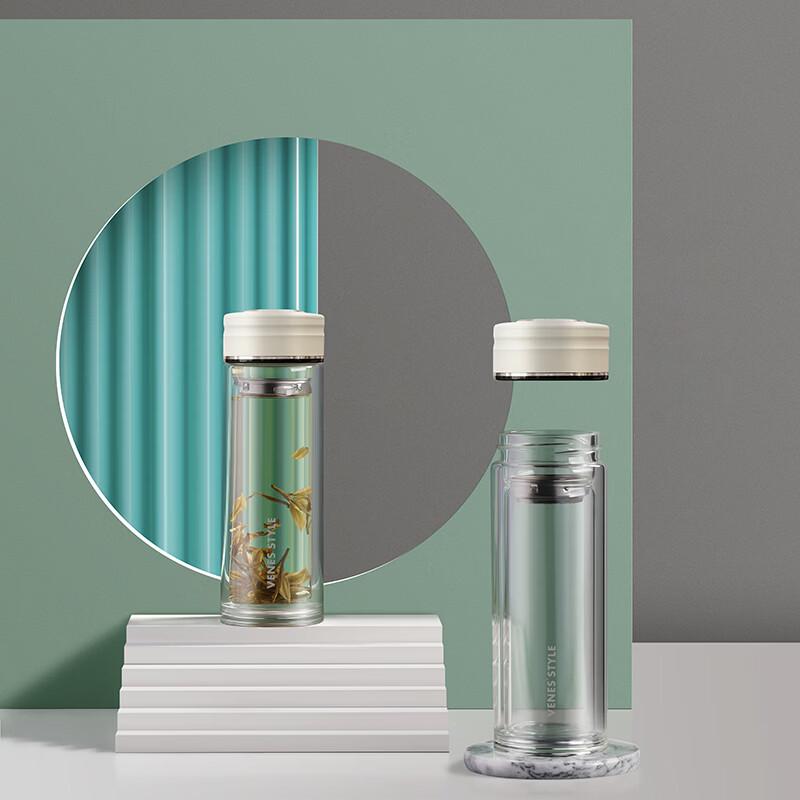 Venes Elegant Borosilicate Glass Cup