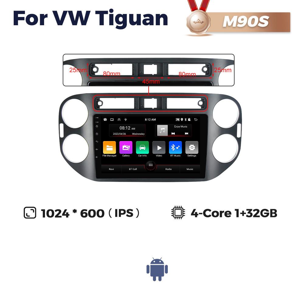 

Navifly 8Core Android All In One Car Radio для VW Volkswagen Tiguan 1 NF 2006 2008-2016 Интеллектуальная система Мультимедийный проигрыватель GPS