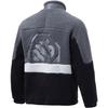 Li-Ning Fleece Warm Color Block Loose Long Sleeve Jacket Men Jacket Dark-Gray AFDR889-2