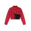 Levis X Feng Chen Wang Casual Denim Jacket Women Jackets Red A1054-0000