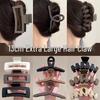 2024 Women's Large Hair Claw Clip for Thick Hair — Shark Style Bun Clip