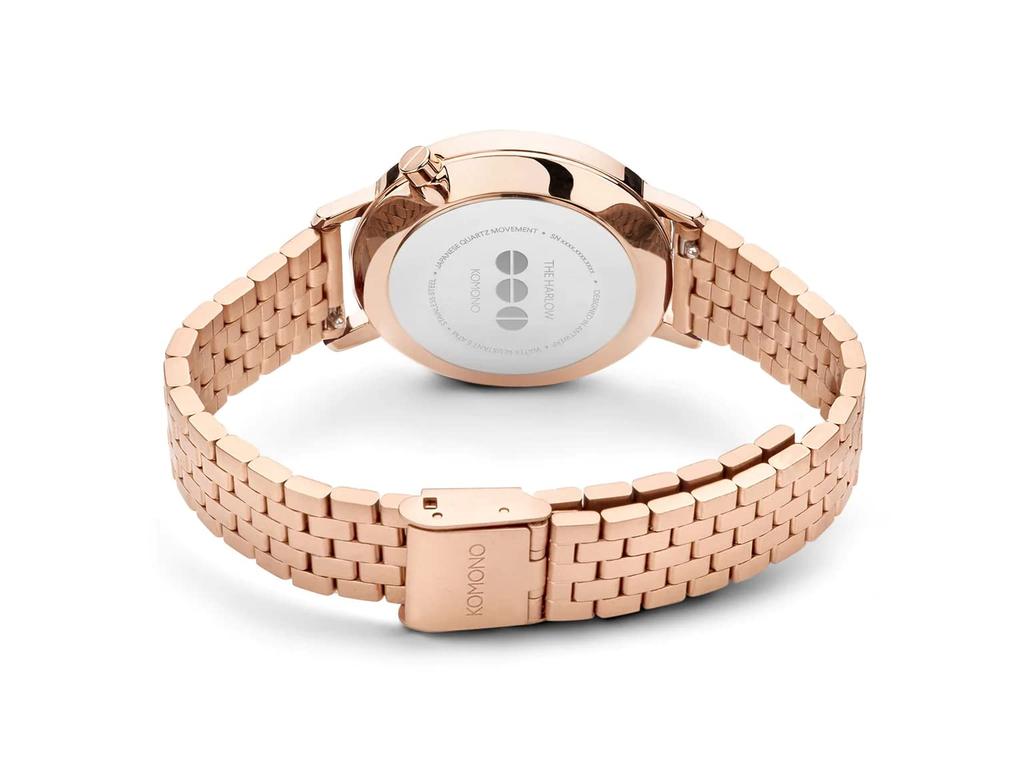 KOMONO Komono Watch Men's Unisex [Harlow Estate] Harlow Estate Rose Gold Mirror KOM-W4129 [Authorized Dealer]